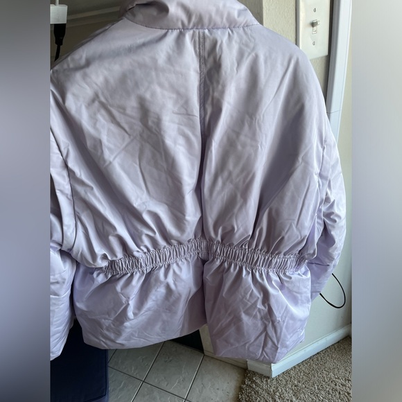 NWT Love bonito puffer jacket and convert to vest purple size l-xl - Picture 8 of 14